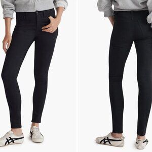 Madewell EUC Roadtripper high rise black skinny jeans size 28